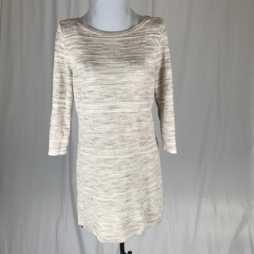 WHBM Gold Taupe Tunic